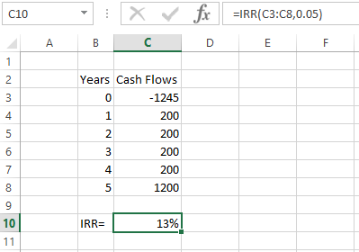 Yield to Maturity Calculation