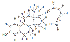 The following compound belongs to a class of compounds, called estradiol derivatives, which show promise in the treatment of breast cancer:a. Determine the hybridization state of Ca, Cb, and Cc. b. Determine the H−Ca−Cb bond angle. c. Determine the Ca−Cb−Cc bond angle. d. Cb exhibits two π bonds: one to Ca, and the other to Cc. Draw a picture of Ca, Cb, and Cc that shows the relative orientation of the two different p orbitals that Cb is utilizing to form its two π bonds. Also show the p orbitals on Ca and Cc that are being used by each of those atoms. Describe the relative orientation of the p orbitals on Ca and Cc.